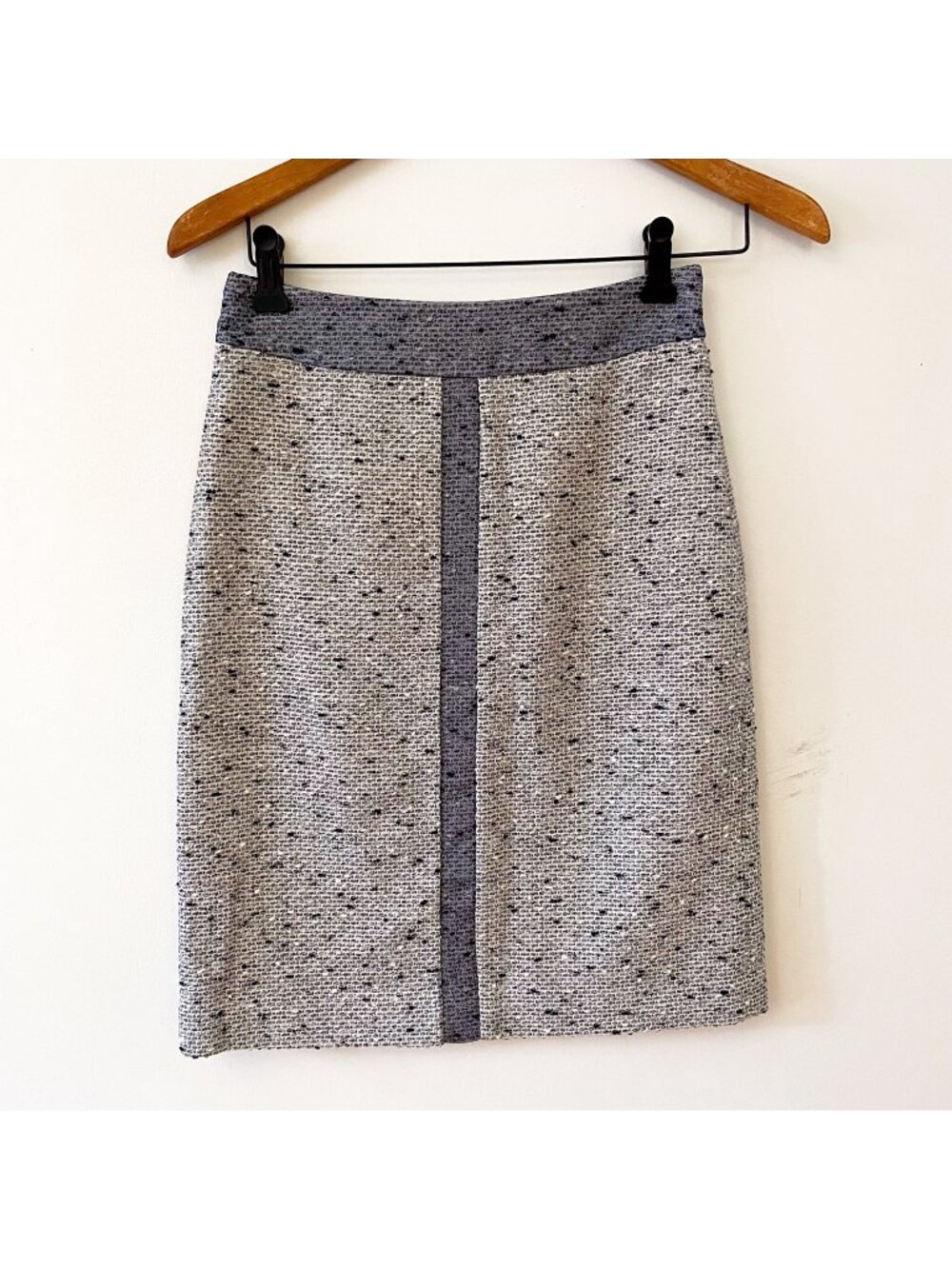 Magaschoni Tweed Pencil Skirt, Size 0